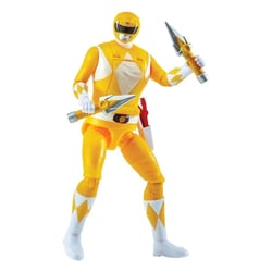 Power Rangers - Figurine Auto-Morphin Yellow Ranger 12 cm
