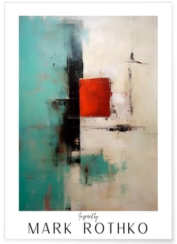 Affiche Mark Rothko n°1 | A3 : 29,7x42cm