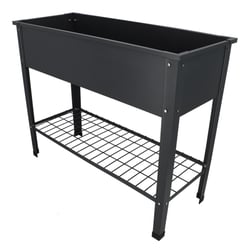 Carré potager en métal anthracite - Esschert Design