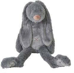 Peluche Lapin Richie gris 38 cm - Happy Horse