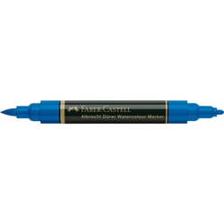 Marqueur - Aquarellable - Bleu - Double pointe - Faber-Castell - Albrecht Dürer