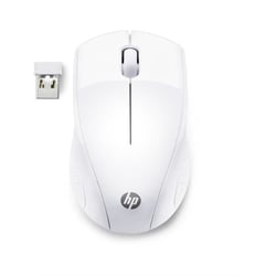 Souris sans fil HP 220 - Blanc neige - HP - Souris sans fil - Connexion sans fil - 2,4 GHz