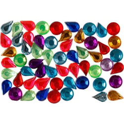 Pierre de strass, dim. 5 mm, 15 gr/ 1 Pq.