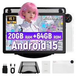 Tablette tactile KOTSREN Android 15 WiFi 6 Blanc 10.1 pouces