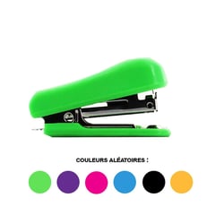 Agrafeuse de bureau - Agrafes n°10 - Assortiment couleur - Apli