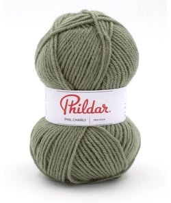 Pelote à tricoter PHIL CHARLY - Phildar : Un essentiel pour tous vos projets tricot Army Vert