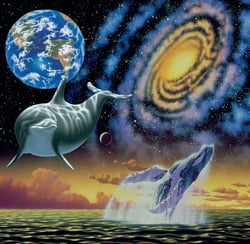 Puzzle 1000 pièces - Schim Schimmel - Cosmic Seas - Grafika