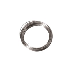 Fil en cuivre argenté, 0,60 mm ø, 10 m
