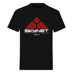 Terminator 2: Le Jugement dernier - T-Shirt Terminator 2 Logo Skynet (Taille S)