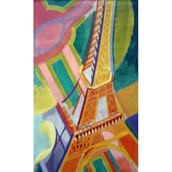 Tour Eiffel de Delaunay - Puzzle Michèle Wilson