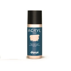 Peinture acrylique - Rose beige - Tous supports - Opaque - Indélébile - Darwi - 80ml