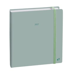 EXECUTIF COLOR ML Pastel - 16x16 cm - avec élastique - Semainier - 13 mois de décembre à décembre