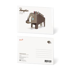 CARTE POSTALE SANGLIER