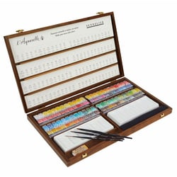 Peinture aquarelle - Sennelier - L'Aquarelle - Coffret prestige - 96 couleurs