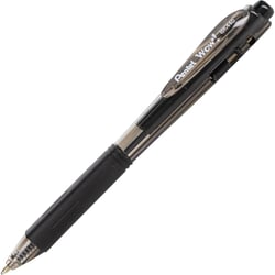 Stylo bille - Noir - Rétractable - Pointe large 1mm - Ergonomique - Pentel - Wow !