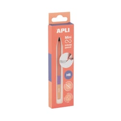 Mini crayon graphite - HB - Mine infinie - Ne se taille pas - Facile à effacer - Apli