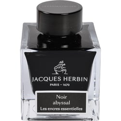 Encre pour calligraphie - Noir abyssal - Les encres essentielles - Herbin - Flacon 50ml