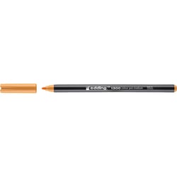 Lot de 5 feutres de coloriage pointe ronde moyenne - EDDING - Orange clair - 2 mm