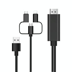 Câble HDTV 3 En 1 Pour Mobile Jeu Sur Grand Écran Haute Définition 1080P YONIS