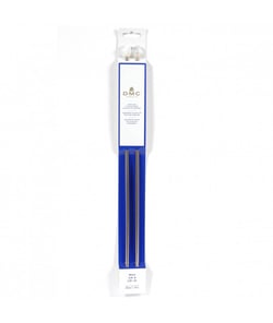Aiguilles à tricoter aluminium anodisé 40 cm - DMC taille n°6