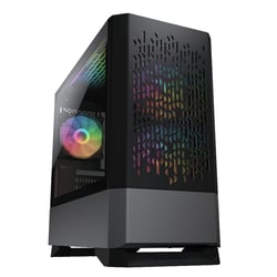 Boitier PC Gaming - Cougar Gaming - MG140AIRRGBBLACK - Pour cartes mères Mini-ITX / Micro-ATX - 3 ventilateurs ARGB inclus