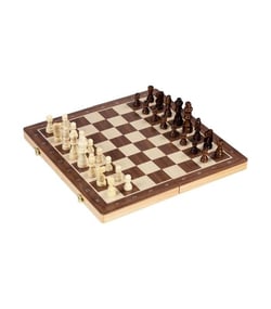 Jeu de société Échecs et Dames magnétique 2 en 1 - Goki