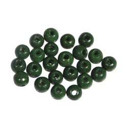 Perles en bois polies 6mm ø