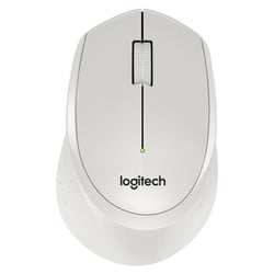 Souris Sans Fil Silencieuse Optique Avec Récepteur Micro USB 24 Mois Autonomie Blanc YONIS