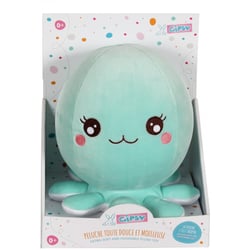 Peluche - Peluche Baby Squishi 22 cm - pieuvre verte