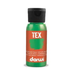 Peinture pour tissus - Vert clair - Opaque - Peinture à l'eau - Tex - Darwi - 50ml