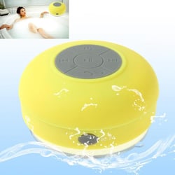 Enceinte Waterproof Bluetooth Pour iPhone iPad Son Pur Et Puissant 3W Jaune YONIS