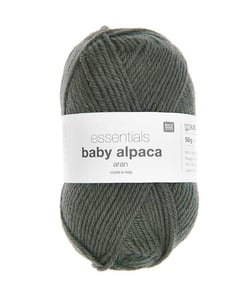 Fil exceptionnel à tricoter Essentials Baby Alpaca & Merino - Rico Design 07 Lierre