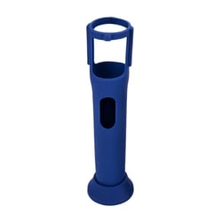 Protection Silicone Antichoc Pour Microphone Sans Fil Avec Base De Rangement Bleu YONIS