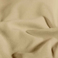 Tissu Toile Canvas d'ameublement uni Beige sable