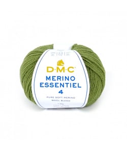 Pelote de laine Merino Essentiel 4 - DMC - Certifié Oeko-Tex 874 Vert