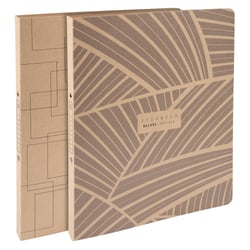 Classeurs carte Eterneco - 2 anneaux ronds diam 15 mm - dos 20 mm - Visuels assortis - x 10 - Exacompta
