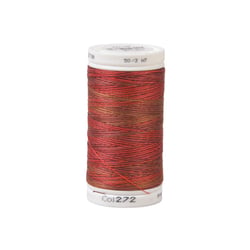 Fil coton variagated 500m haute qualité rouge