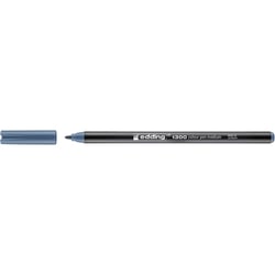 Lot de 5 feutres de coloriage pointe ronde moyenne 2 mm - EDDING - bleu-gris