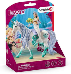 42509 sirene sur licorne de mer - Schleich