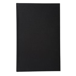 Registre 36x22,5cm 5x5 folioté 300 pages - Noir - Exacompta