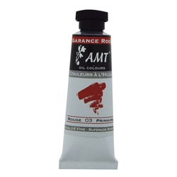 Peinture à l'huile fine en tube garance rose 45ml - Amt