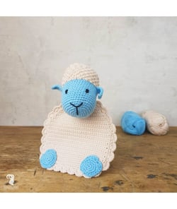 Kit Crochet Ecologique Lola l'Agneau - Amigurumi Hardicraft Blanc