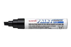 Marqueur PAINT Marker PX30 Pointe biseautée large 4 - 8,5mm Noir UNI-BALL