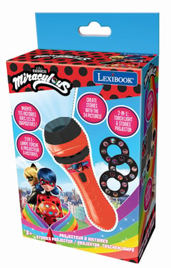 Projecteur à histoires et lampe torche Miraculous