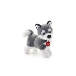 Peluche chien husky marcus s - Trudi - Rouge