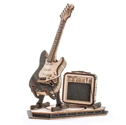 Guitare électrique Robotime - 100 pièces et + - Bois - 220 x 105 x 170 mm