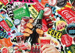 Puzzle 1000 pièces - Coca Cola Est Là ! - Schmidt Spiele