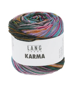 Pelote de coton KARMA - 100GR - Lang Yarns 0003 Multicolore