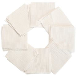 Set 50 carrés gaze de coton – Coupons patchwork couture créative DIY