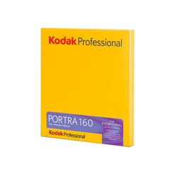 Kodak Portra 160 – Film Négatif Couleur 4x5, ISO 160, Tons Chair, 10 Feuilles